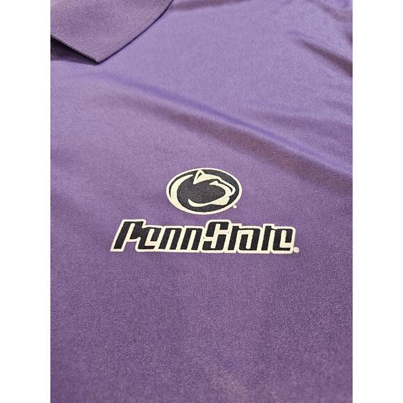 Ultra Club Penn State Performance Polo Men's XL Purple NWT - Picture 4 of 6